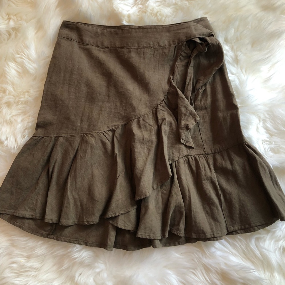 FREE PEOPLE WRAP SKIRT SIZE 0